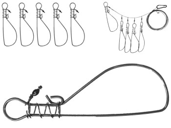 Кукан на 5 отводов Sams Fish 3,5м