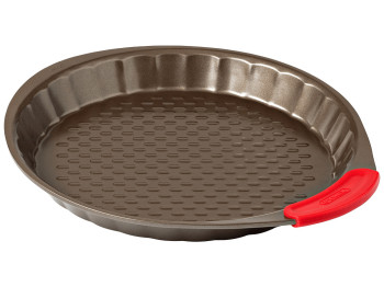Форма для пирога Pyrex New Asimetria, углеродистая сталь, силикон, 30см, 2,1л