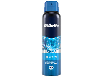 Дезодорант-антиперспирант Gillette Cool Wave аэрозольный 150мл