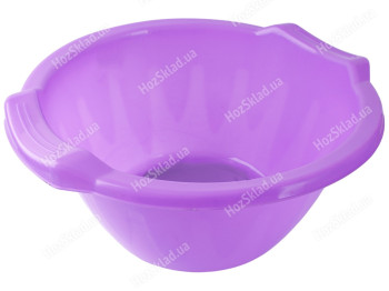 Миска кухонная Янтарь, 4,5л (цвет фиолетовый) Консенсус