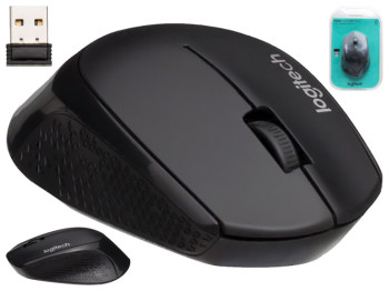 Беспроводная Мышь Logitech M280, цвет Черный