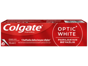 Зубная паста Colgate Optic White, мгновенное отбеливание, 75 мл