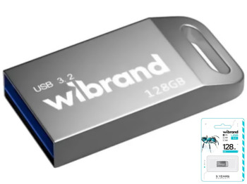USB флеш-накопитель 3.2 Wibrand 128gb Ant Gen1, цвет серебро