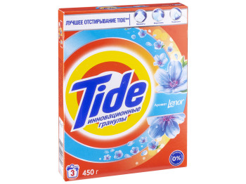 Пральний порошок автомат TIDE Lenor з ароматом 450г