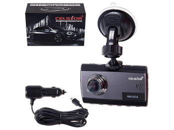 Автомобильный цифровой видеорегистратор CELSIOR DVR F801 FHD
