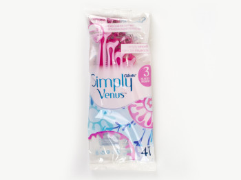 Бритви одноразові жіночі Gillette "Simply Venus 3" 4шт