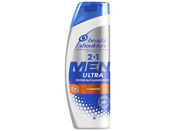 Шампунь и бальзам-ополаскиватель для мужчин Head&Shoulders 2в1 Против выпадения волос 400мл