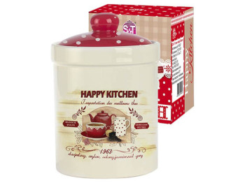 Ємність для сипучих продуктів Happy Kitchen 990мл