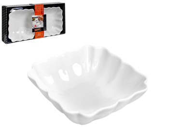 Набор салатников фарфоровых, 32x17x5,5см (цена за набор 2шт)