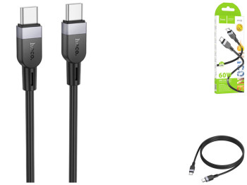 Кабель USB Hoco X109 Silicone Type-C to Type-C 60W Цвет Черный