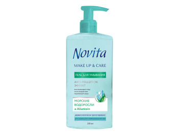 Гель для вмивання Novita Makeup&care флакон 200мл