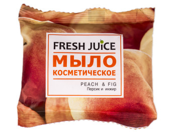 Мило косметичне Fresh juice "Персик і інжир" 75г