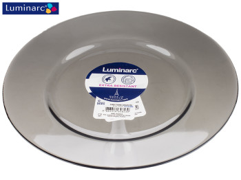 Тарелка обеденная Luminarc "Directoire Graphite" 25см 48539