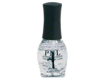 Лак для ногтей P.N.L Gel look TOP Coat №401 15мл