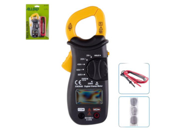 Мультиметр цифровой Alloid MDT-0810, токоизмерительные клещи, lcd-дисплей, подсветка