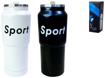 Термостакан Sport, нержавіюча сталь, 500мл, 21×9×9см