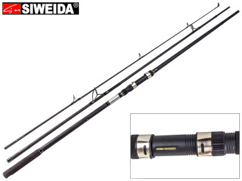 Спінінг штекерний Siweida "Carp Performance" карбон, 6 кілець, 3-секційний 3,6м 120г