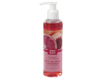 Гель для вмивання очищуючий Fresh Juice "White nectarine & Grapefruit" нектарин і грейпфрут 200мл