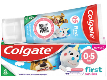 Зубна паста Colgate дитяча, 0-5 років, 50мл