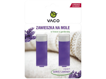 Подвеска гелевая Vaco от моли, до 3 месяцев, аромат лаванда, 2шт
