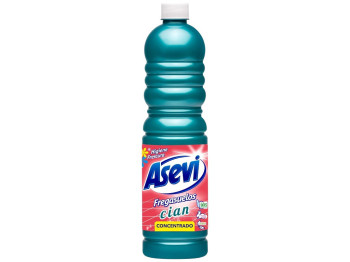 Засіб для миття підлоги Asevi Cian, концентрований, pH нейтральний, 1л