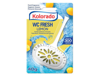 Брусок туалетный WC Fresh лимон 40гр