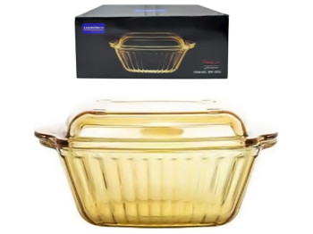 Форма для запекания с крышкой, 21см, 1070мл