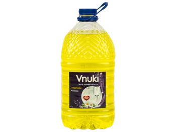 Засіб для миття посуду Vnuki "Ромашка" з гліцерином 5л