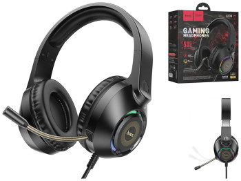 Игровые Наушники Hoco W108 Sue, Чёрный