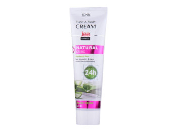 Крем Jee Cosmetics aloe vera, для рук и тела, интенсивное увлажнение, 100 мл, для всех типов кожи
