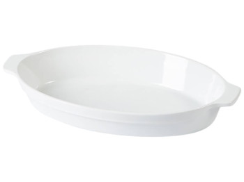 Деко керамічне Maestro овальне orange 42х29см