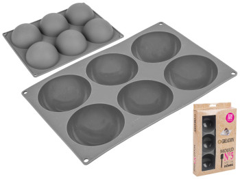 Форма силіконова Super mart professional "Greatjoy №5" на 6 ємностей D8см, висота 4 см