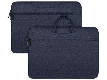 Сумка для ноутбука Dux Ducis LBTC Horizontal Handbag, 15.5–16 дюймов, хлопок, цвет темно-синий