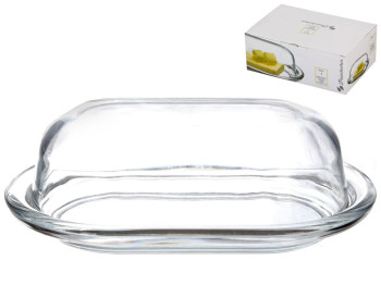 Маслянка Pasabahce Basic, для вершкового масла, 13х20см