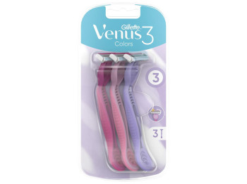 Бритвы одноразовые Gillette Venus3 3 лезвия (цена за набор 3шт)