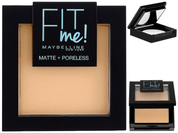 Пудра компактная Maybelline New York "Fit Me Matte+Poreless" отенок 120 (classic) 9г