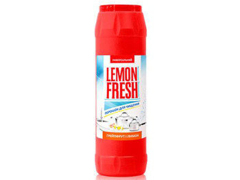Засіб - порошок Lemon fresh "Лимон і грейпфрут" 450гр