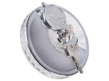 Крышка топливного бака, для грузовых автомобилей, цвет хром