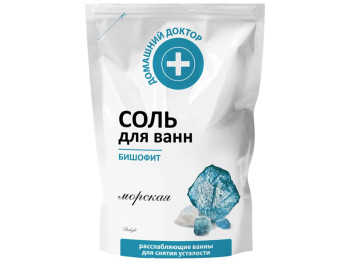 Сіль для ванн Домашній Доктор Бішофіт дой-пак 500г