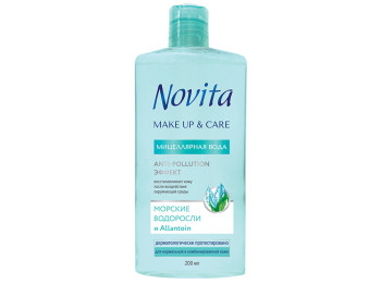 Міцелярна вода Novita Makeup&care 200мл