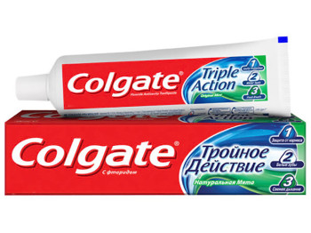 Зубна паста Colgate Потрійна дія, 50мл
