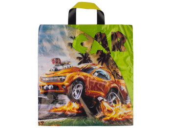 Пакет "петля" "Car" 40x37 (цена за упаковку 25шт)