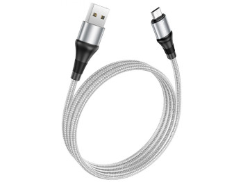 Кабель USB Hoco X50 Excellent Micro Цвет Серый