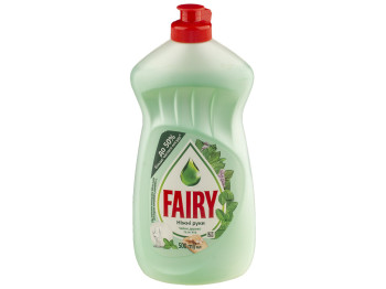 Засіб для миття посуду Fairy "Ніжні руки - Чайне дерево і м'ята" 500мл