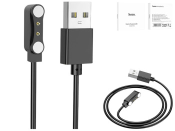 Кабель зарядки для годинника Hoco Y26/27, чорний