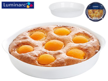 Форма для запекания Luminarc Smart Cuisine "Carine" жаропрочная стеклокерамика, круглая D28см 2л 397