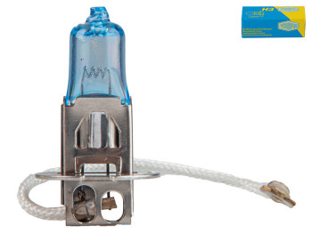 Лампа автомобильная галогенная для фары Trifa H3, 24V, 70W Xenon blue, цоколь PK22s (61659)