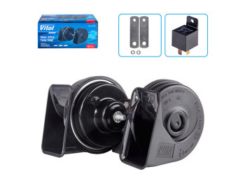 Автомобильный сигнал VITOL, CA-2013, 12V, 110-115дБ, 80мм