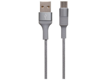 Кабель USB Borofone BX21 Micro Колір Сірий