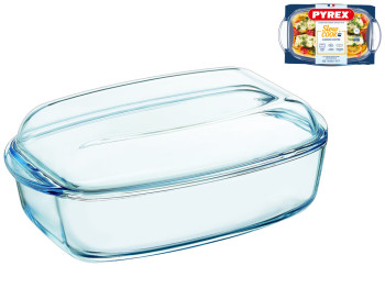Кастрюля стеклянная Pyrex, прямоугольная, 4,5л